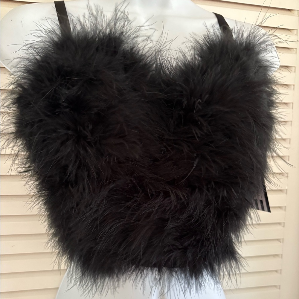 Black Bustier with Removable Straps